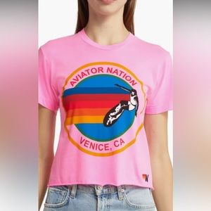 Aviator nation boyfriend tee - Venice, CA